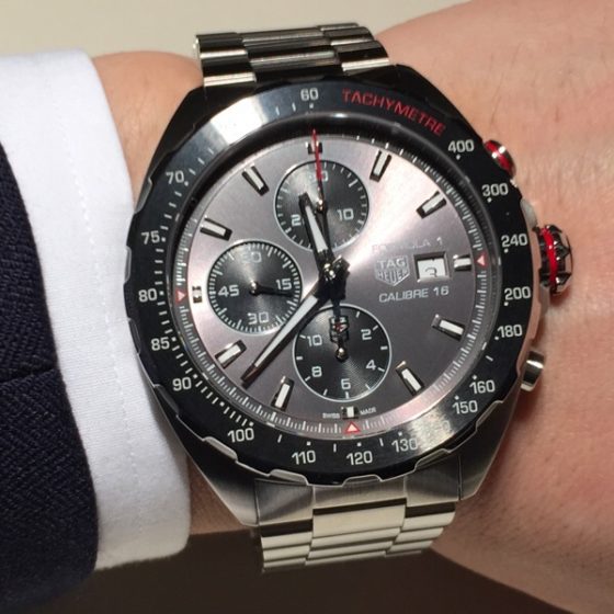 TAG Heuer Formula One Fake Cheap Watches With Smoky-Grey Dials At Low Price