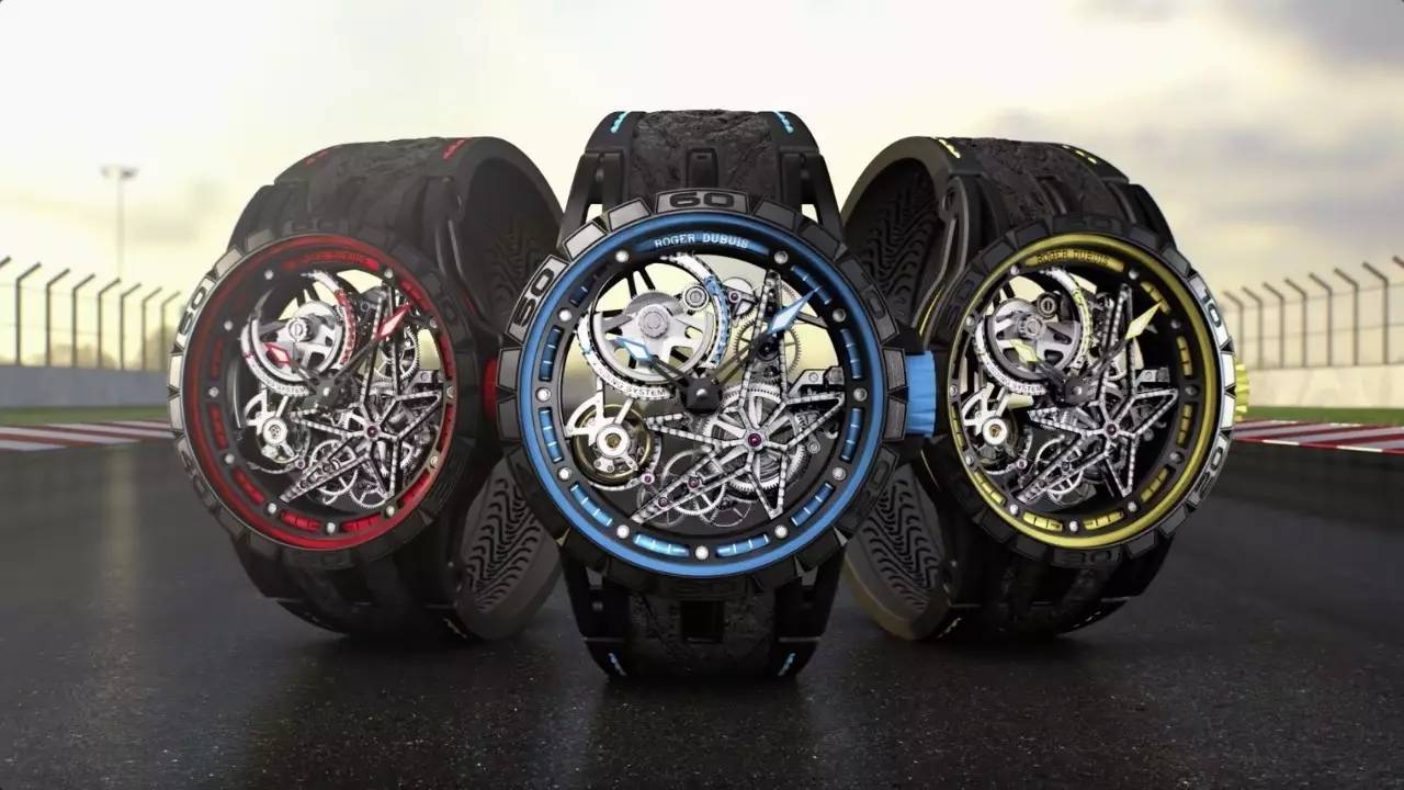 New Roger Dubuis Excalibur Spider Pirelli Replica Watches